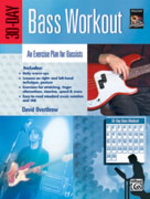 30 Day Bass Workout Book/DVD Book