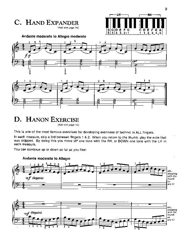 Alfred's Basic Piano Chord Approach Technic Book Level 2 — view 3