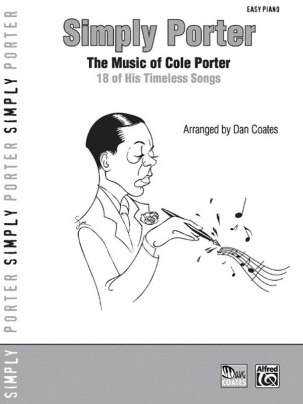 Simply Porter Easy Piano Arr Coates Book