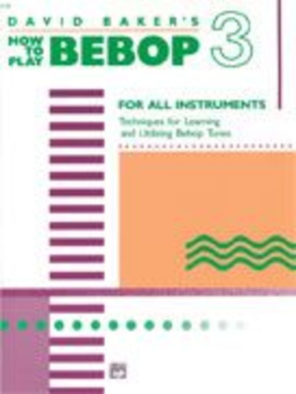How To Play Bebop Book 3