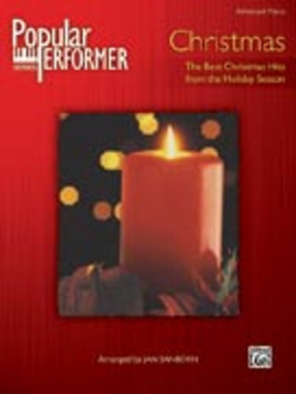 Popular Performer Christmas Advanced Piano Book