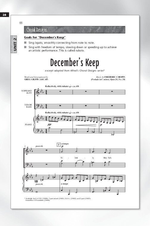 Sing at First Sight Level 2 Choral Curriculum by Andy Beck, Brian Lewis, Karen Farnum Surmani, 88 Pages, Alfred Music — view 5