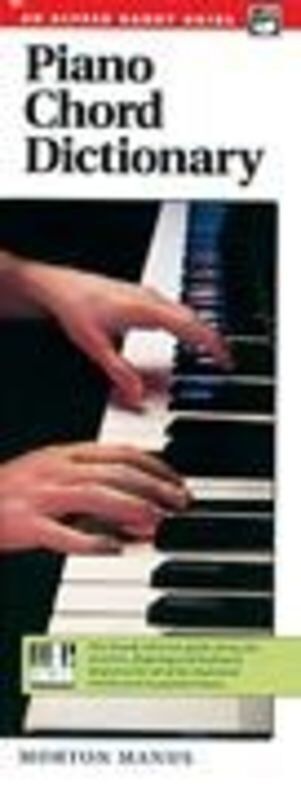 Piano Chord Dictionary Handy Guide by Morton Manus