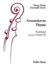 Greensleeves Theme for String Orchestra SO1-1.5 SC/PTS by Loreta Fin