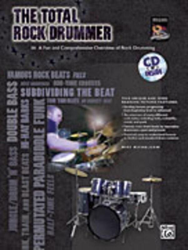 Total Rock Drummer Book/CD Book