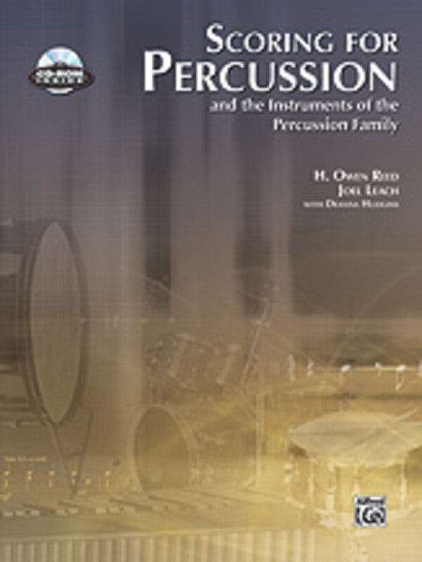 Scoring For Percussion Book/CDrom Book