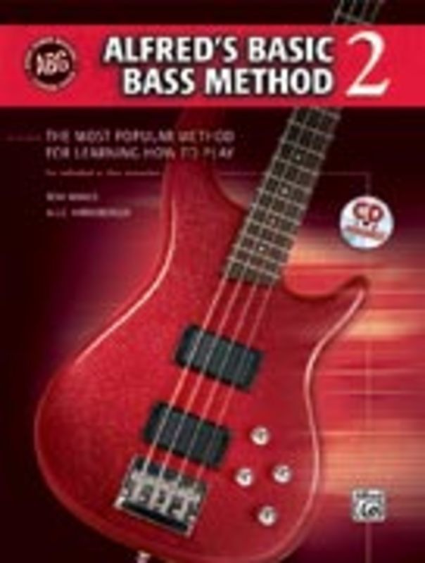 Alfreds Basic Bass Method Book 2/CD Book