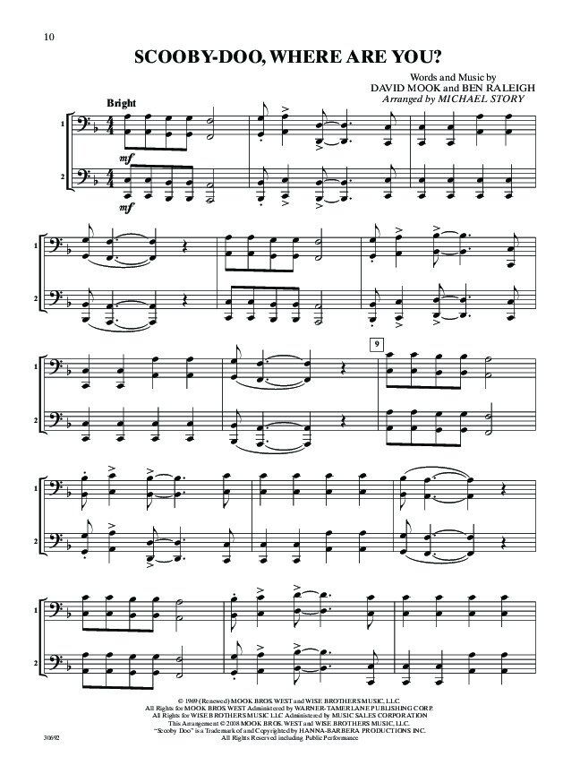 Pop Duets for All (Revised) for Trombone, Baritone B.C., Bassoon, Tuba - Alfred Music, 24 Pages, Arranger: Michael Story — view 2