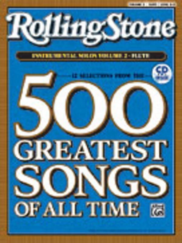 Rolling Stone Selections Inst Solos 2 Book/CD Flute Book