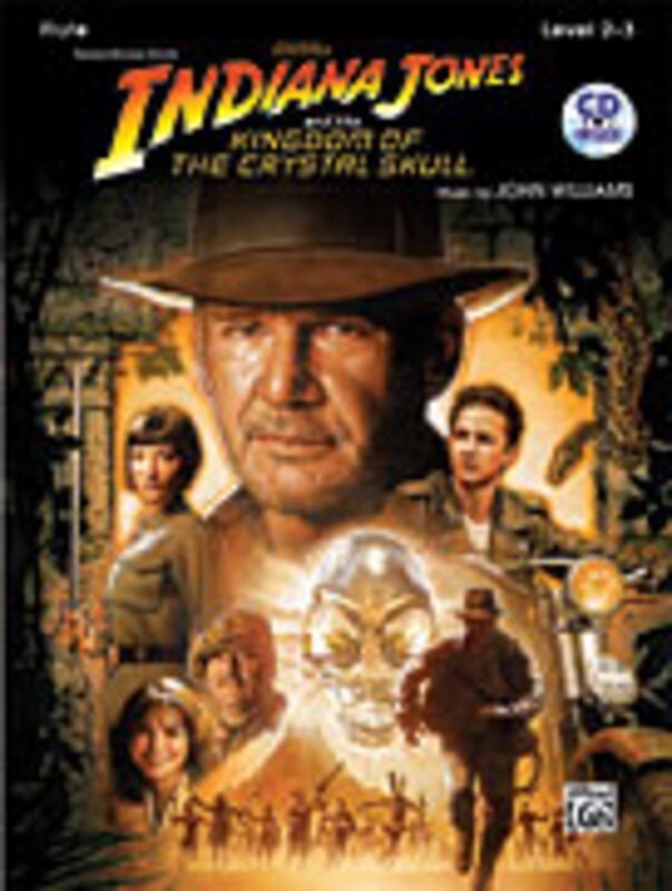 Indiana Jones Kingdom Crystal Skull Book/CD Flute Book