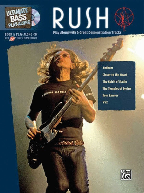 Rush Ultimate Bass Play Along Book/CD Bass TAB Book