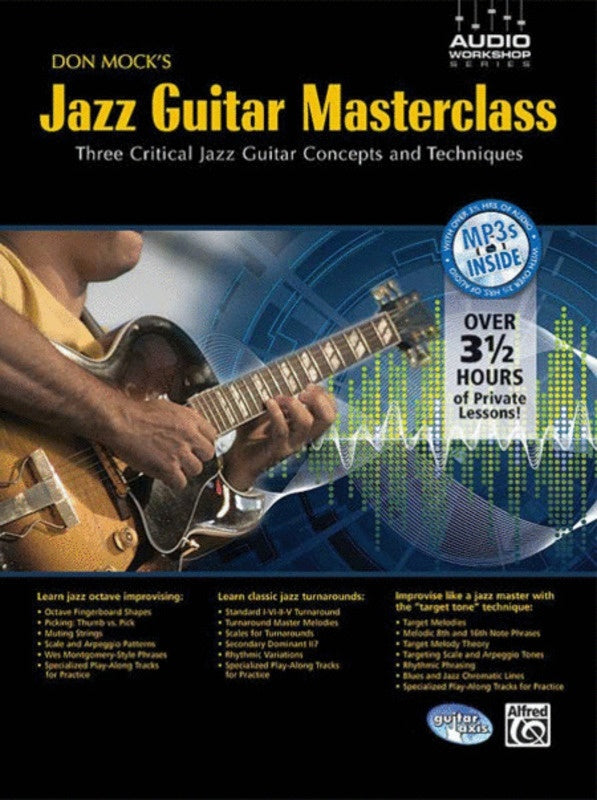 Jazz Guitar Masterclass Book/CD Book