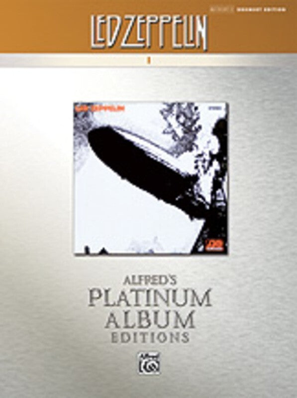Led Zeppelin I Platinum Drums Book