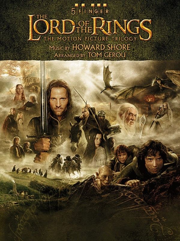 Lord Of The Rings Trilogy 5 Finger