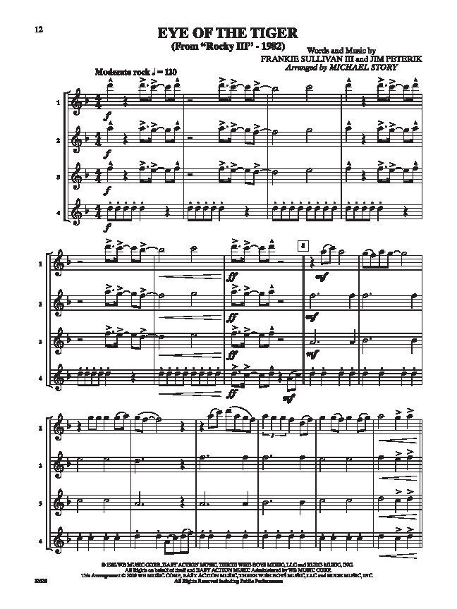 Movie Quartets for All - Flute/Piccolo by Michael Story — view 2