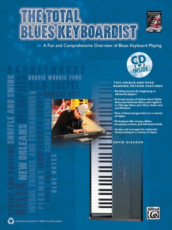 The Total Blues Keyboardist Bk/Cd (Alfred Music)