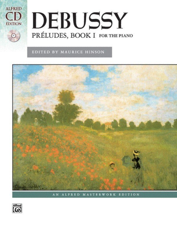 Debussy - Preludes Bk 1 Bk/Cd (Alfred Music)