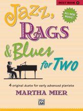 Jazz, Rags & Blues for Two Book 5 by Martha Mier, Piano Duet, 24 Pages, Alfred Music — view 2