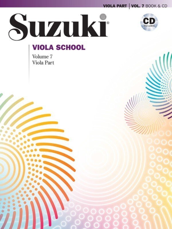Suzuki Viola School, Vol. 7 — Viola Part, Book & CD (Alfred Music)