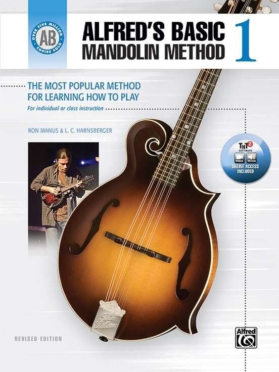 Alfred's Basic Mandolin Method 1 Revised Book