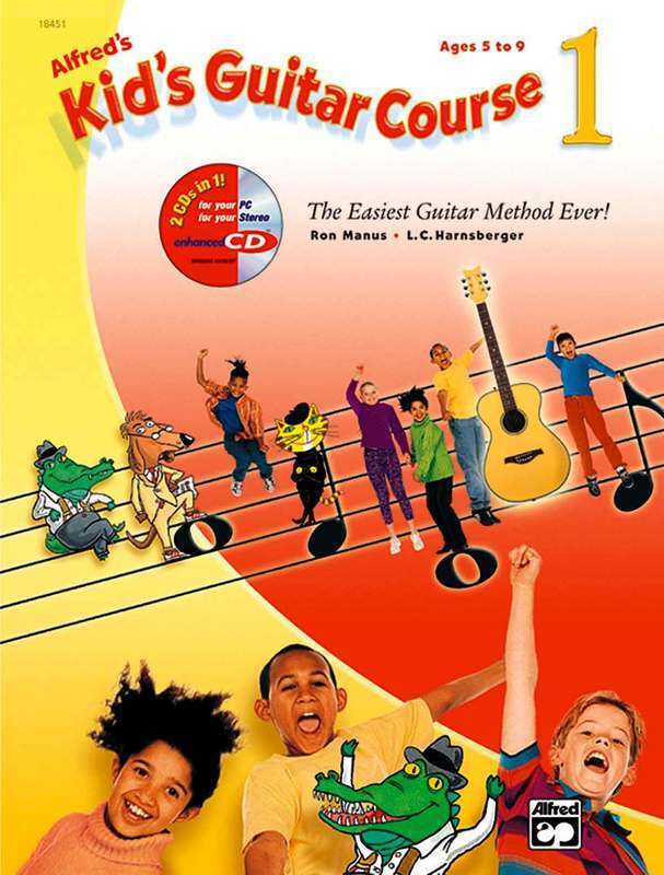 Kids Guitar Course Book 1 Book/Online Audio/DVD (Softcover Book/Online Audio) Book