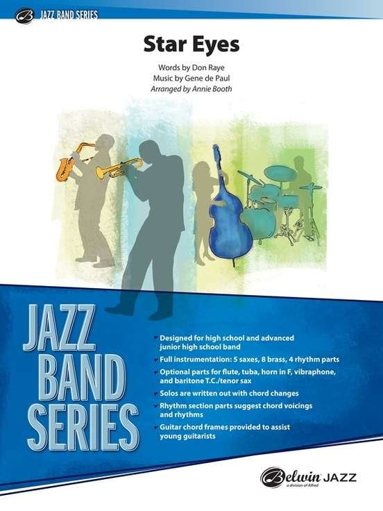 Star Eyes For Jazz Ensemble Je3 Sc/Pts (Alfred Music)