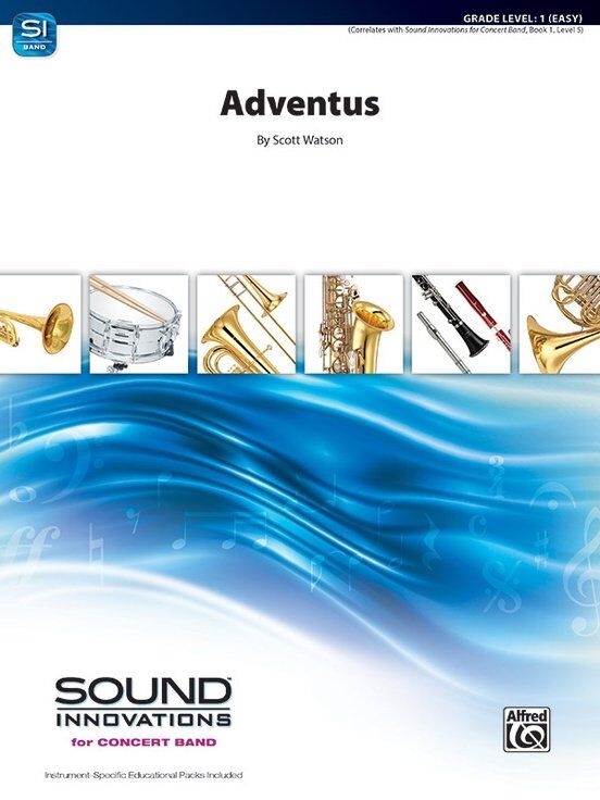 Adventus for Concert Band by Scott Watson - Grade 1 Music Piece