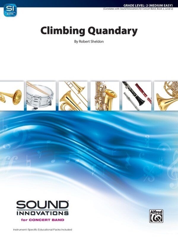 Climbing Quandary for Concert Band CB2 SC/PTS by Robert Sheldon