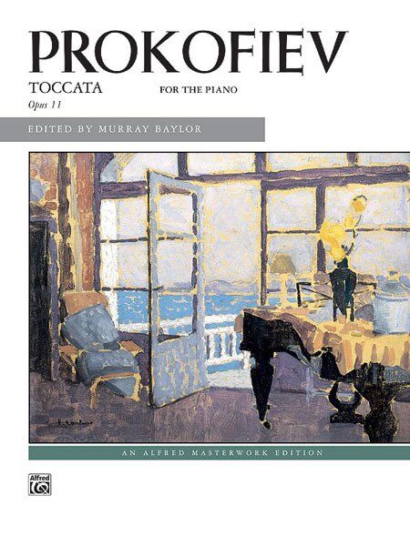 Prokofieff - Toccata Op. 11 for Piano, Alfred Masterwork Edition, 16 Pages