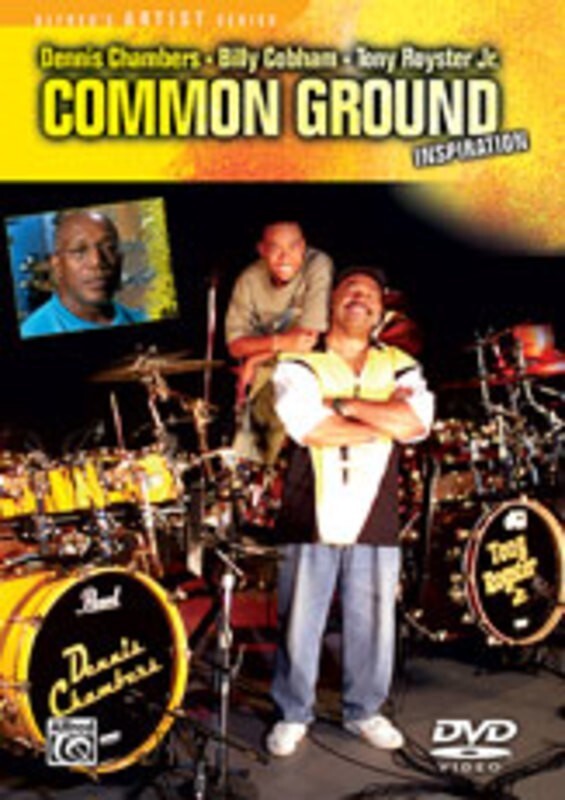 Common Ground Inspiring Drummers Series DVD Book