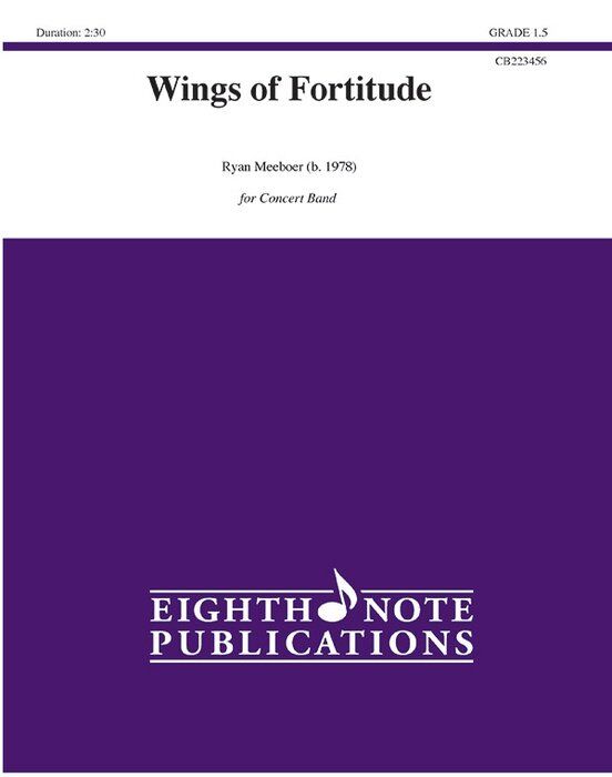 Meeboer - Wings of Fortitude CB1.5 SC/PTS for Band - Score and Parts