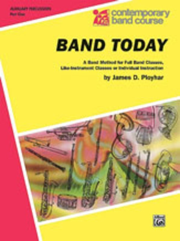 Band Today Aux Percussion Pt 1 Book