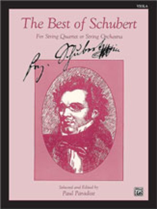Best Of Franz Schubert Viola Arr Paradise Book