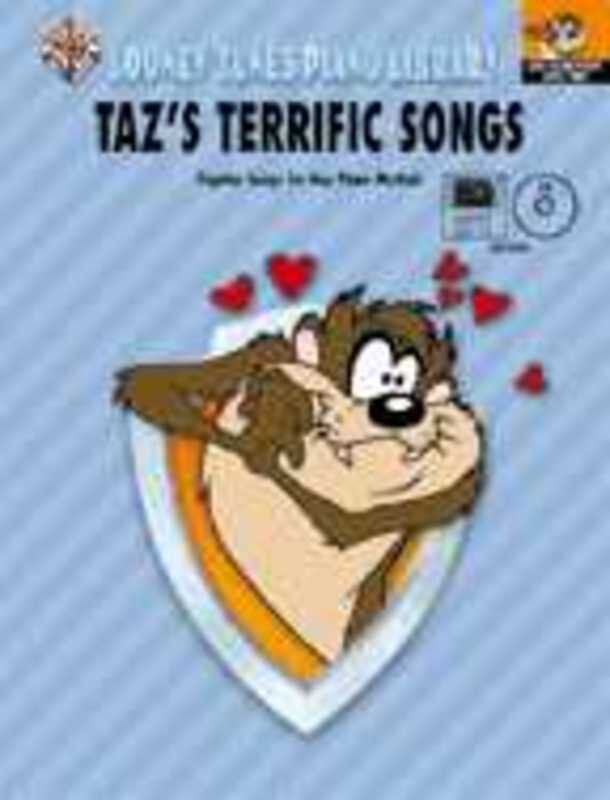 Tazs Terrific Songs Book and CD MIDI