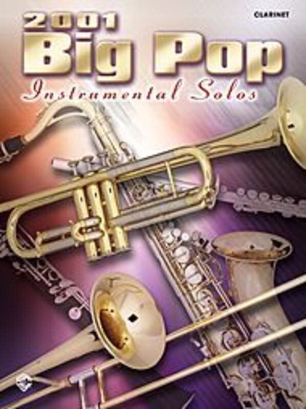 Big Pop 2001 Instrumental Solos Tenor Sax Book
