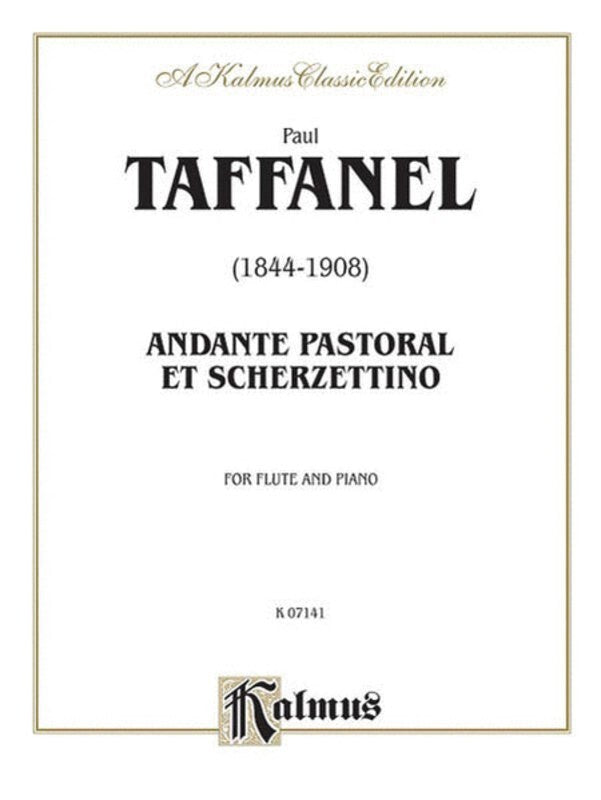 Andante Pastoraland Scherzettino Flute Piano Book