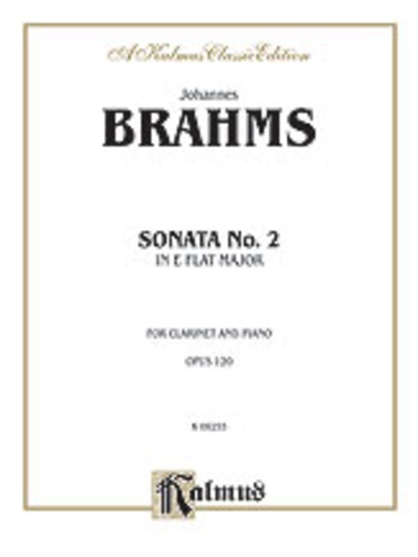 Sonata Op 120 No 2 E Flat