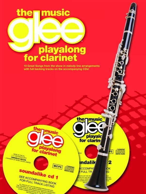 Glee Playalong For Clarinet Book/2CDs (Softcover Book/CD)