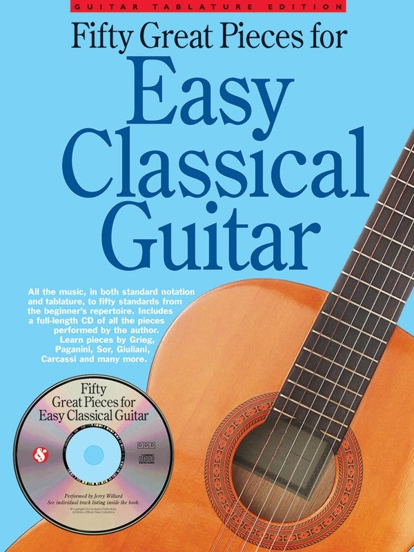Fifty Great Pieces For Easy Classical Guitar (Softcover Book)