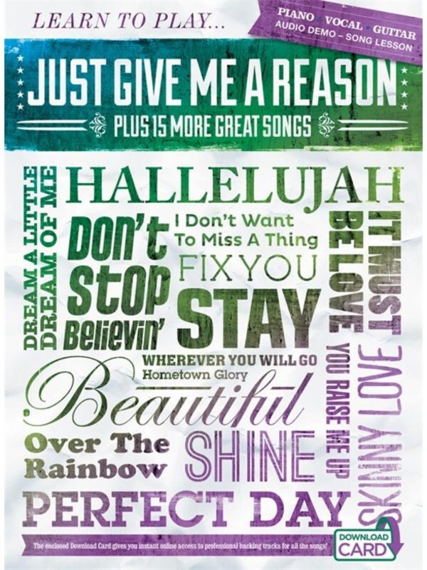 Learn To Play Just Give Me A Reason 15 More Hits Book/Online Audio