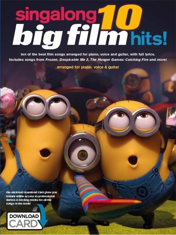 Singalong 10 Big Film Hits Book/Online Audio