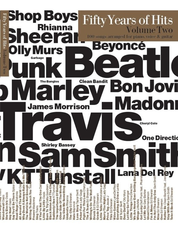 Fifty Years Of Hits Vol 2 PVG (Softcover Book)
