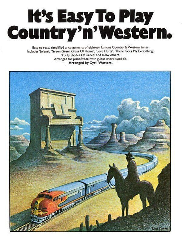 It's Easy To Play Country & Western - Easy Piano Arrangements with Lyrics and Chord Symbols