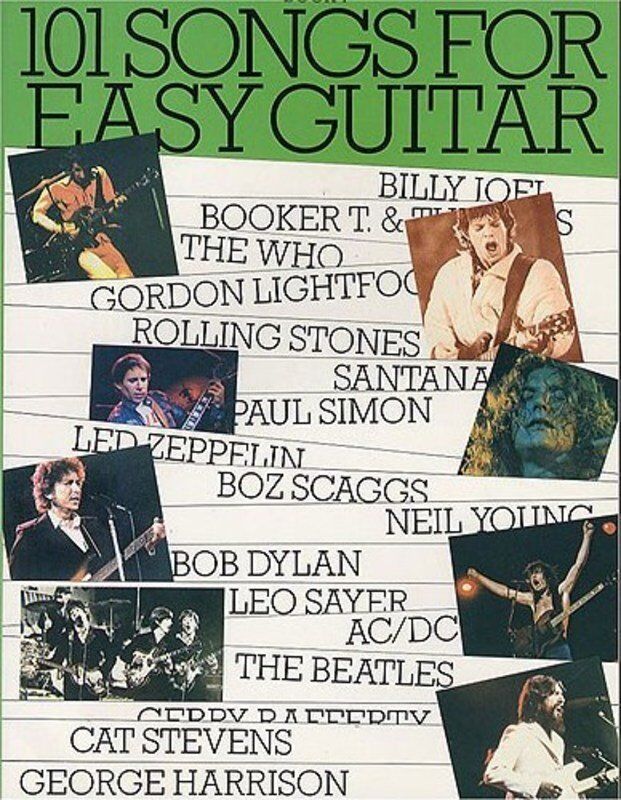 101 Songs for Easy Guitar Book 4 - Melody Line, Lyrics & Chords