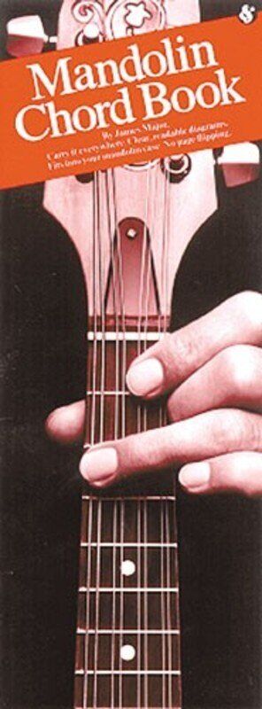 Mandolin Chord Book by James Major - Clear Diagrams, No Page Flipping - Useful for Mandolin Players