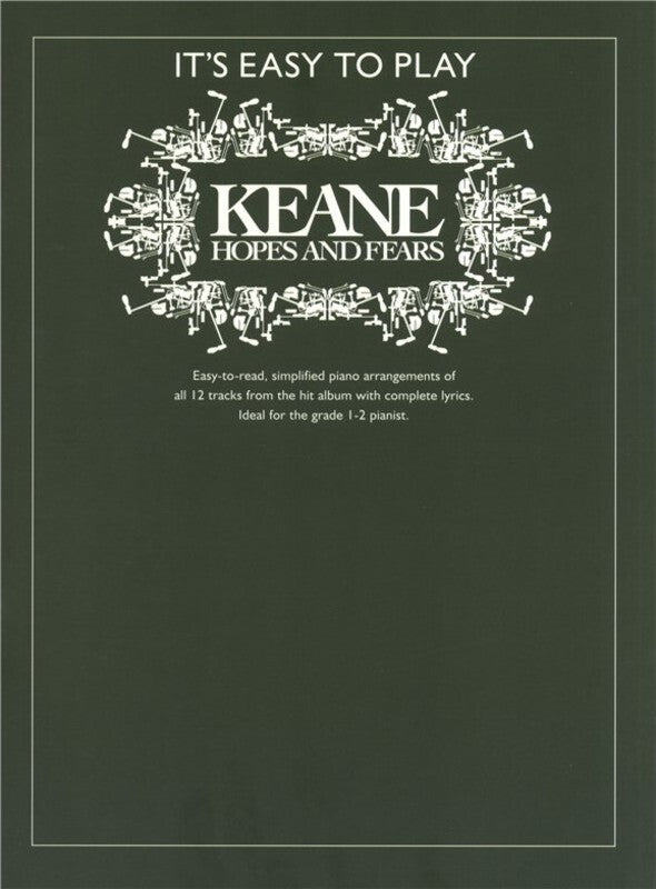 Its Easy To Play Keane Hopes And Fears PVG (Softcover Book)