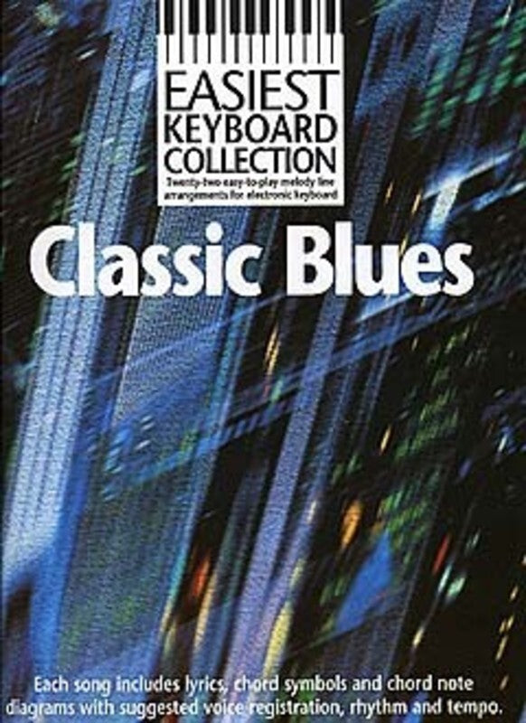 Easiest Keyboard Coll Classic Blue (Softcover Book)