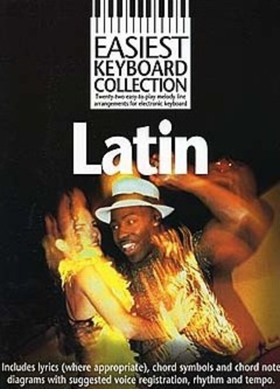 Easiest Keyboard Coll Latin (Softcover Book)