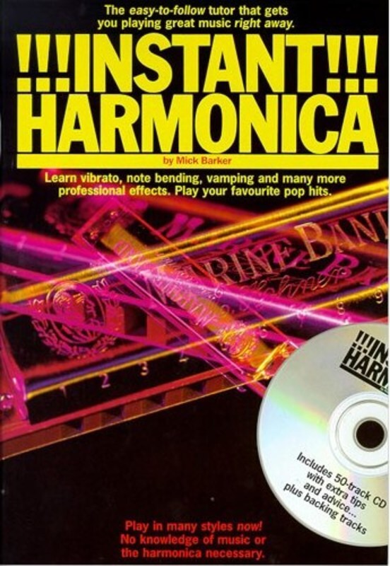Instant Harmonica Tutor Softcover Book/CD