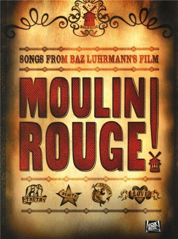 Moulin Rouge Folio PVG Songbook for Piano, Vocal, and Guitar